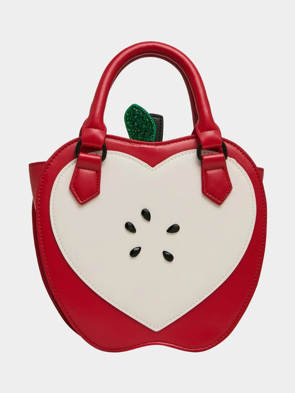 Betsey Johnson Kitsch The Apple Of My Eye Red NWT